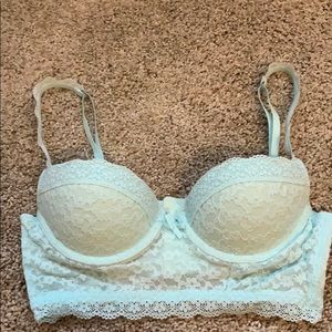 Turquoise Bustier Style Bra